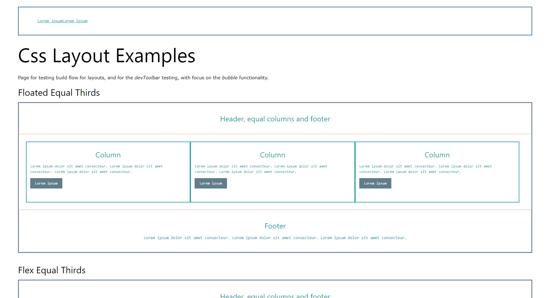 CSS Layout Examples Cover