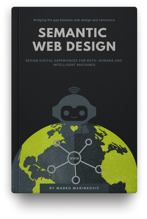 The book cover - dark background, smiley baby-face robot over the green planet Earth