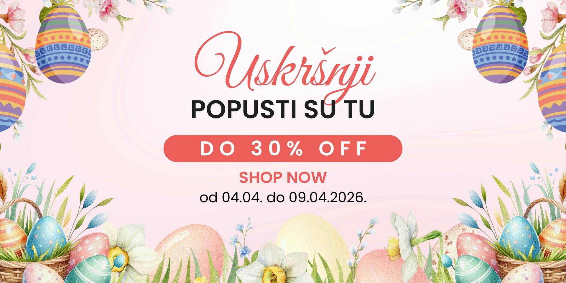 Popust za Uskrs na naocare za vid